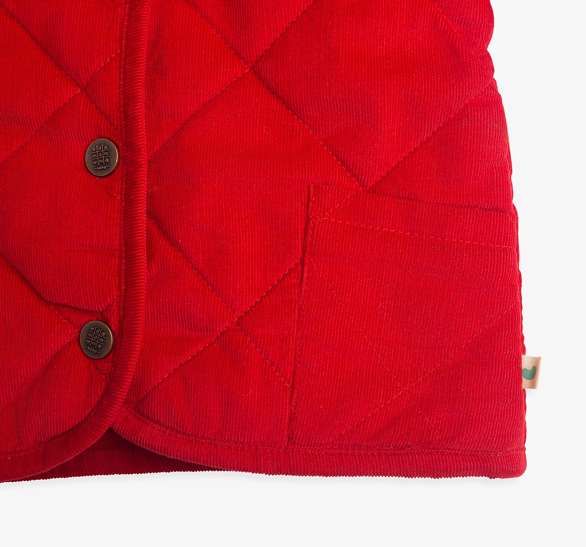 Infant Girls Quilted Heavy Winter Jacket