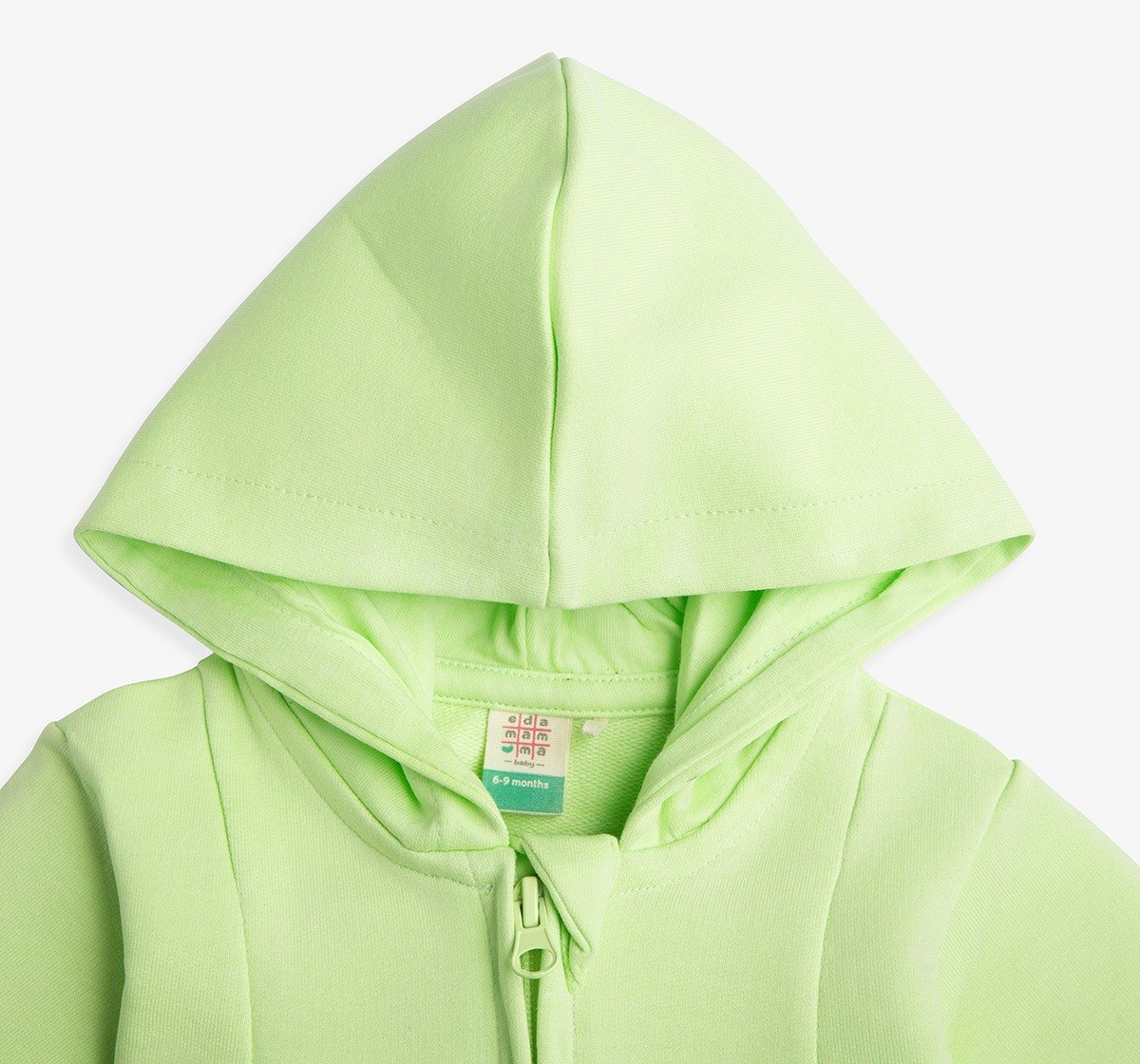 Infant Girls Hooded Embroidered Jacket