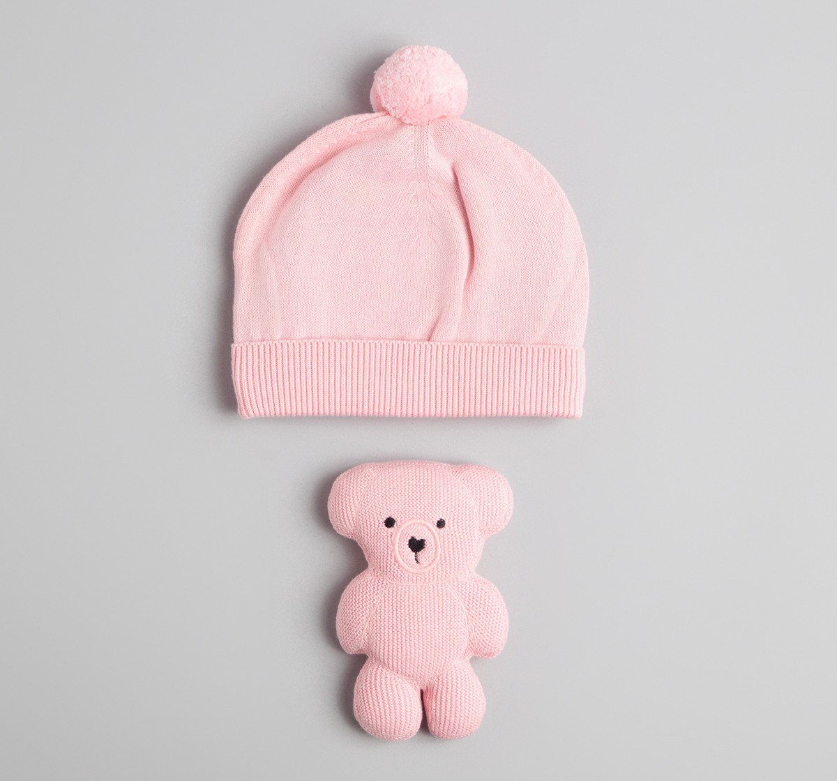 Baby Girls Flatknit 4 Piece Clothing Gift Set