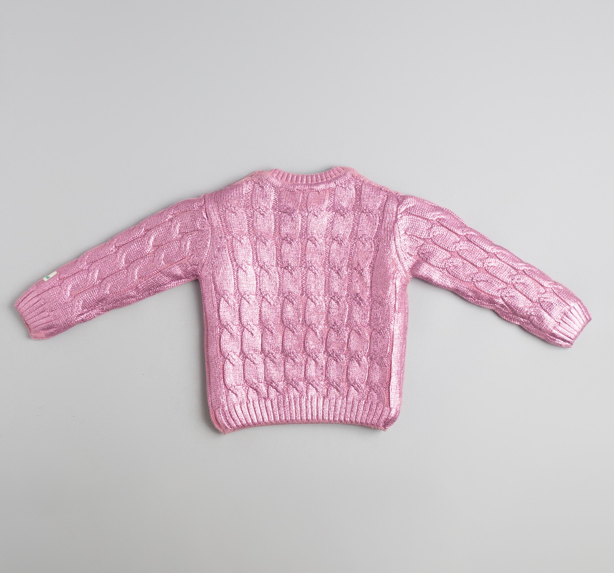 Baby Girls Foil Print Sweater