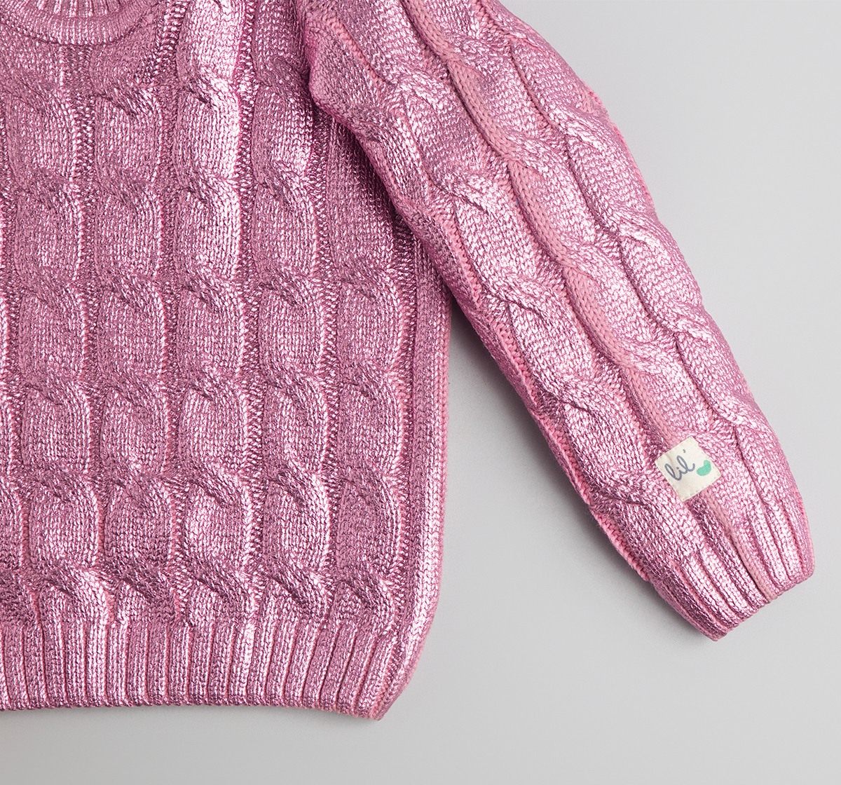 Baby Girls Foil Print Sweater