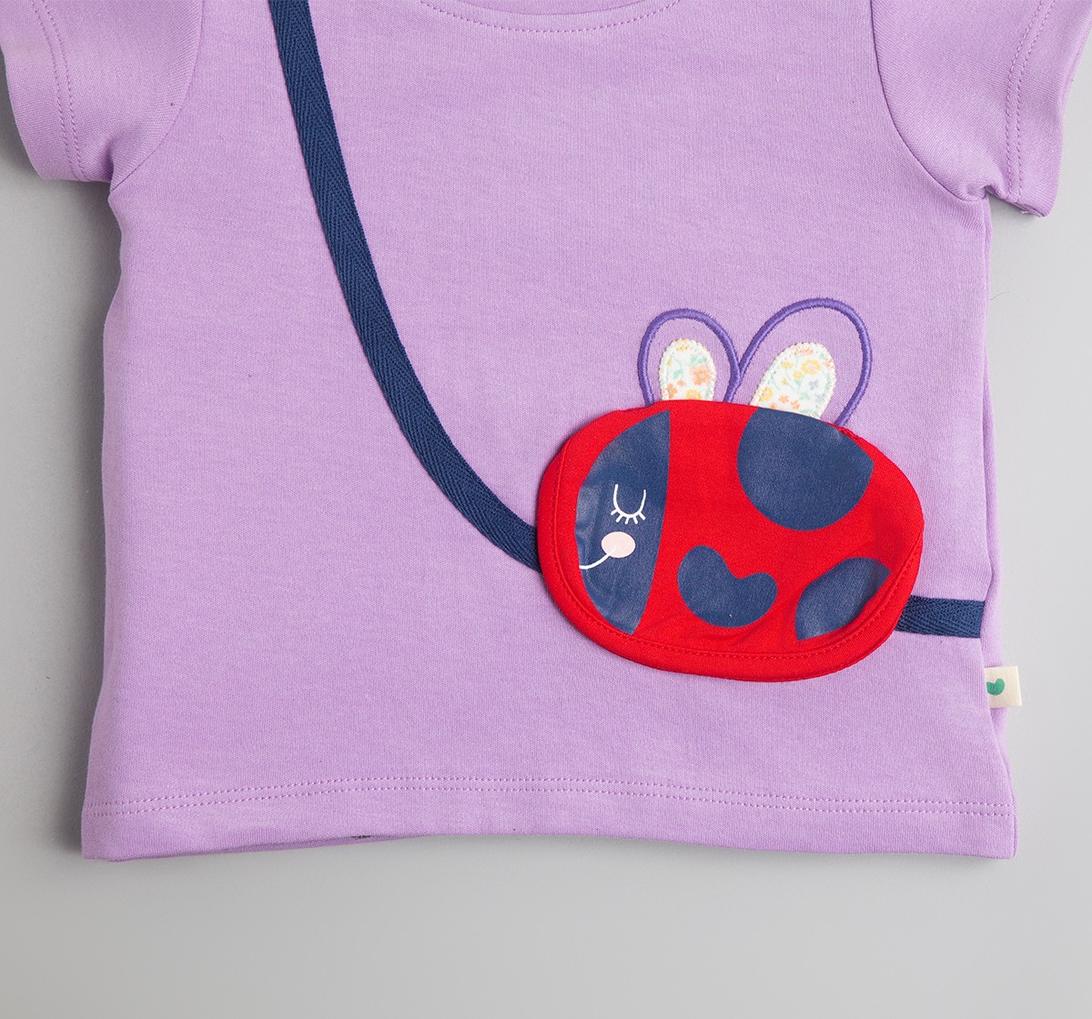 Baby Girls Character Pocket T-Shirt