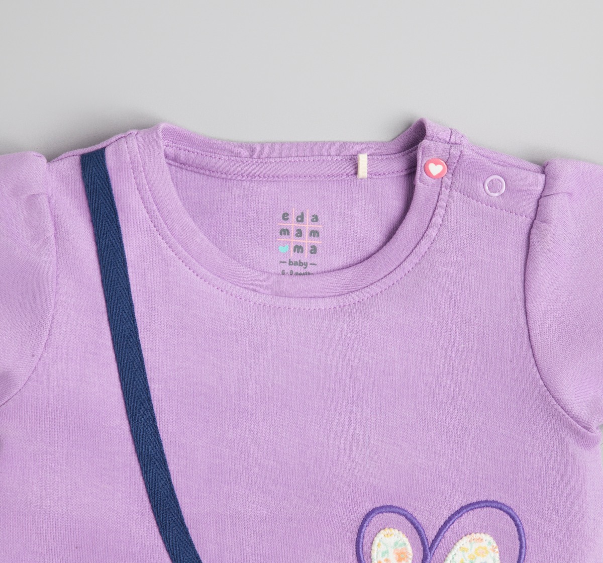 Baby Girls Character Pocket T-Shirt