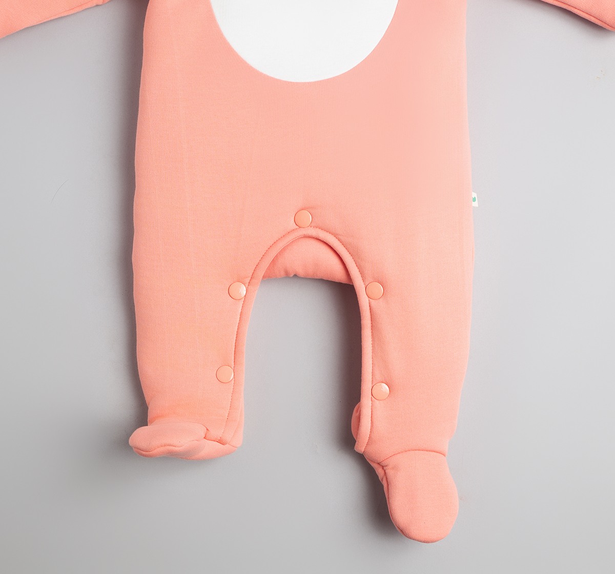 Baby Unisex Fox Character Hooded Heavy Winter Pramsuit