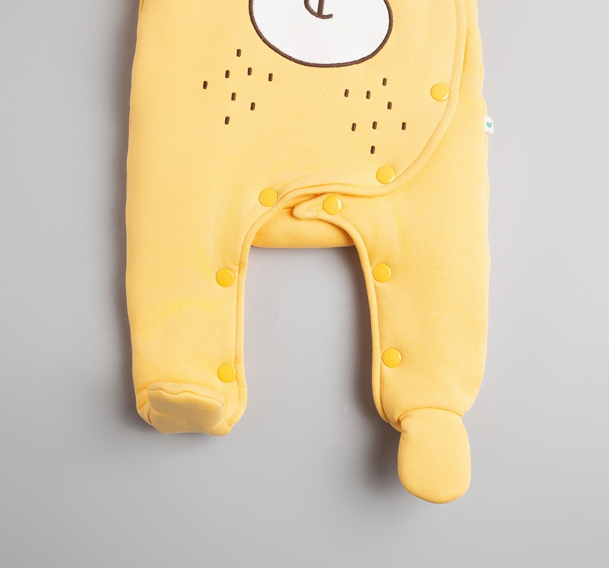 Baby Unisex Printed Hooded Pramsuit