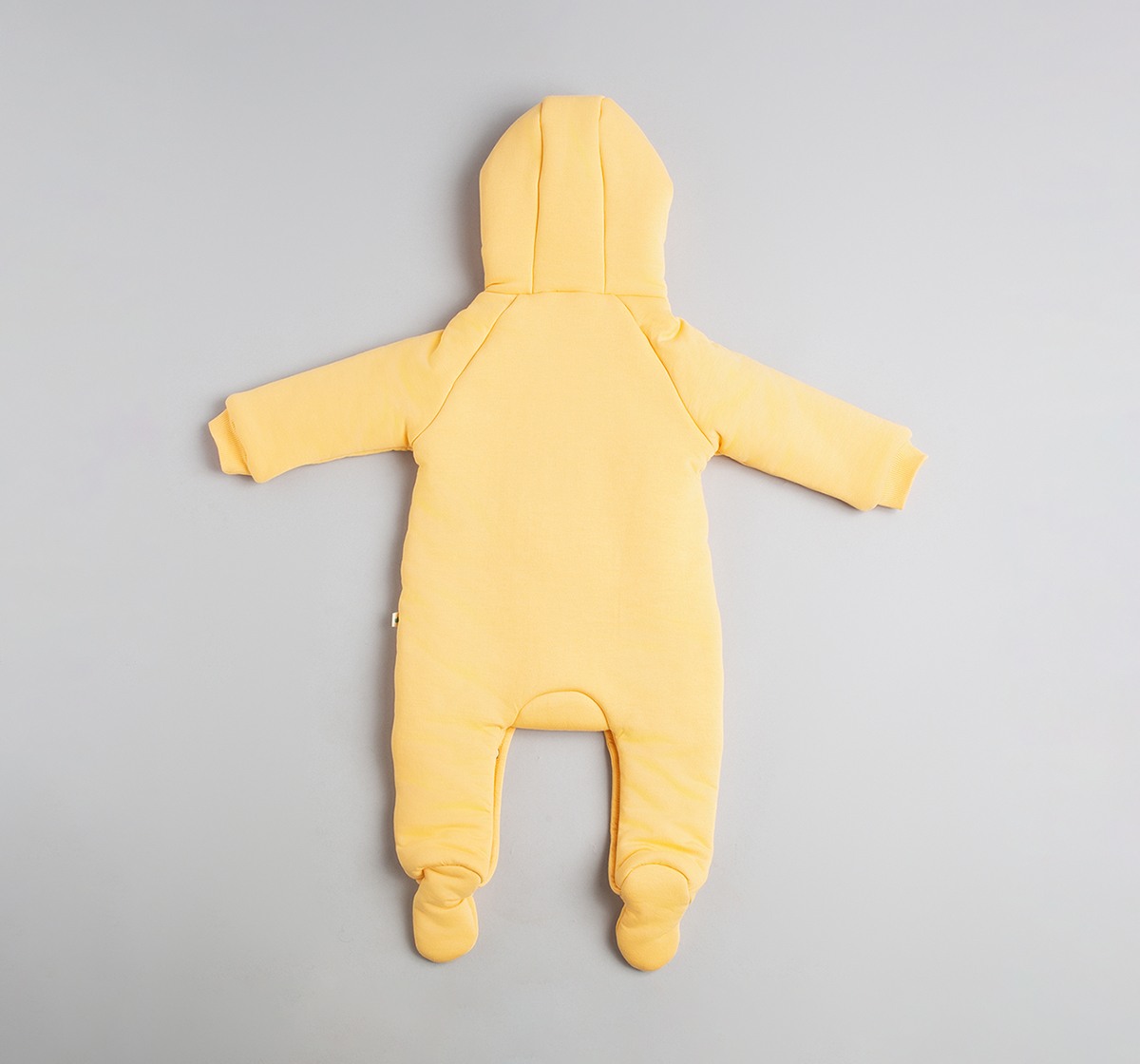 Baby Unisex Printed Hooded Pramsuit