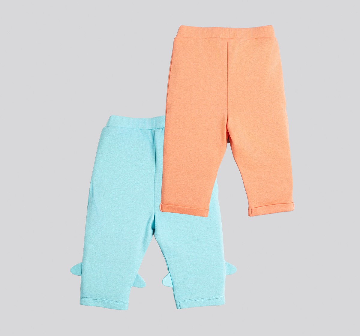 Baby Unisex Printed & Applique Joggers - Pack Of 2