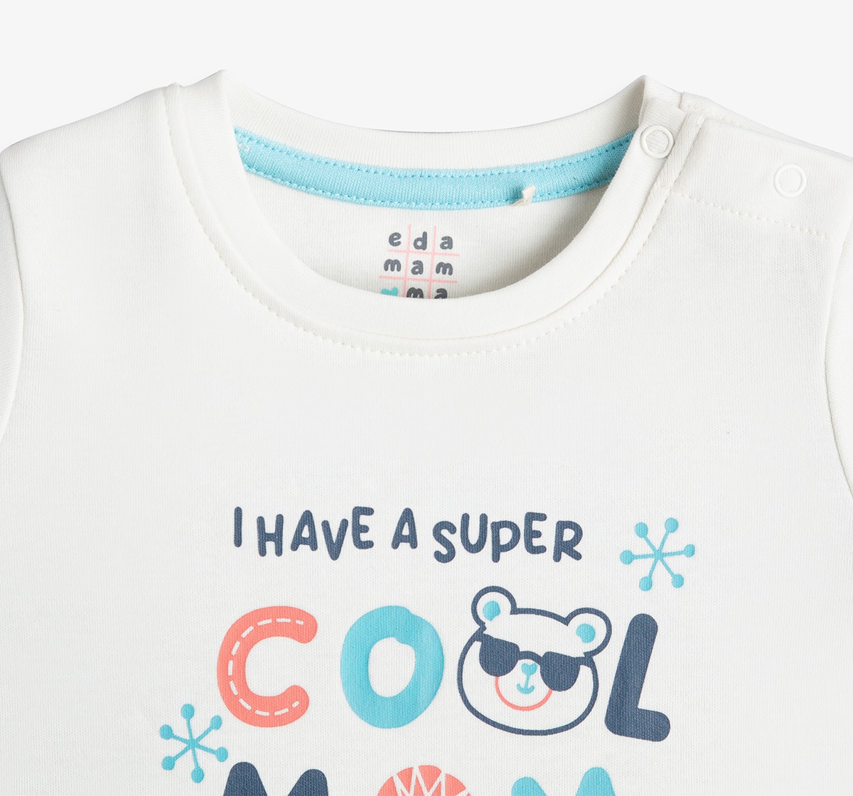 Baby Unisex Printed Organic Cotton T-Shirts (Pack Of 2)