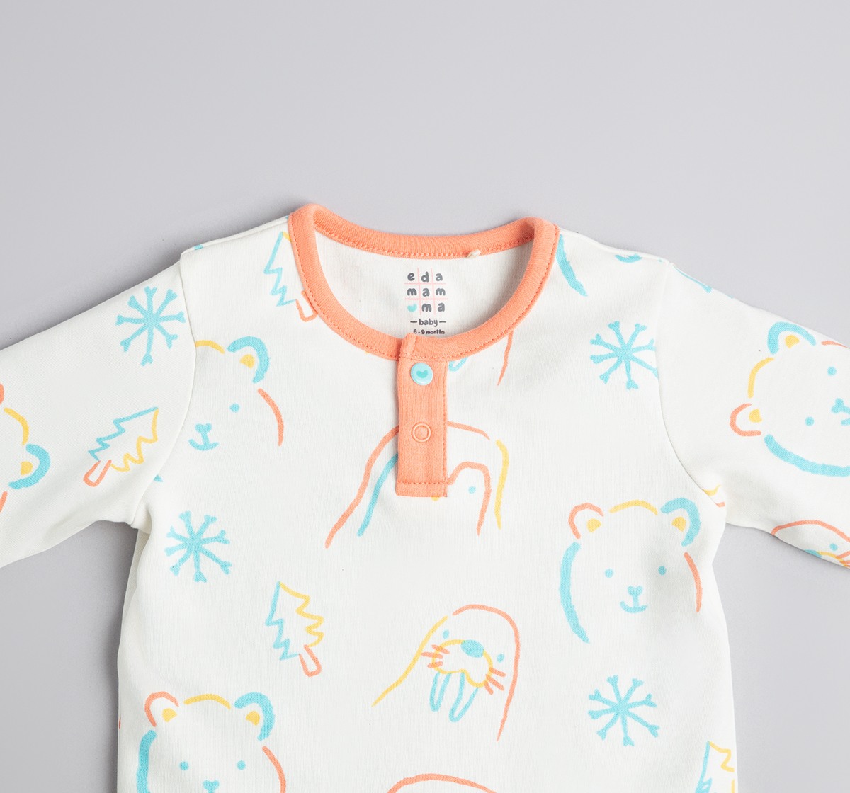 Baby Unisex Clothing Gift Set - 6 Pcs