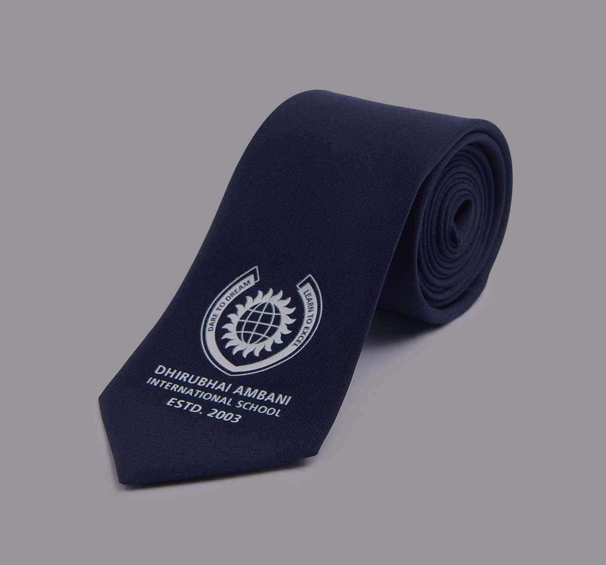 School Tie With Logo