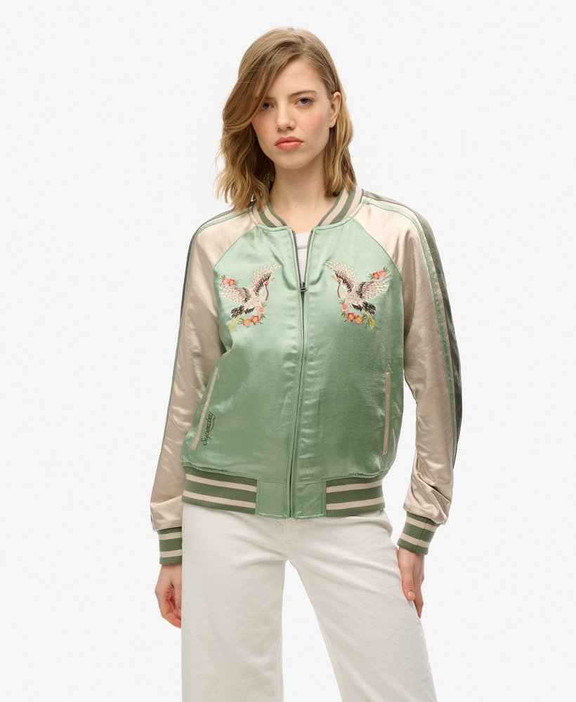 SUIKAJAN EMBROIDERED BOMBER