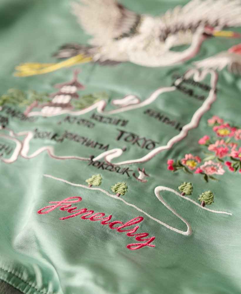 SUIKAJAN EMBROIDERED BOMBER