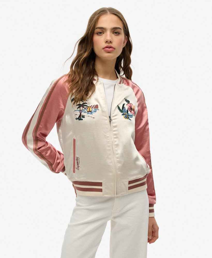 SUIKAJAN EMBROIDERED BOMBER