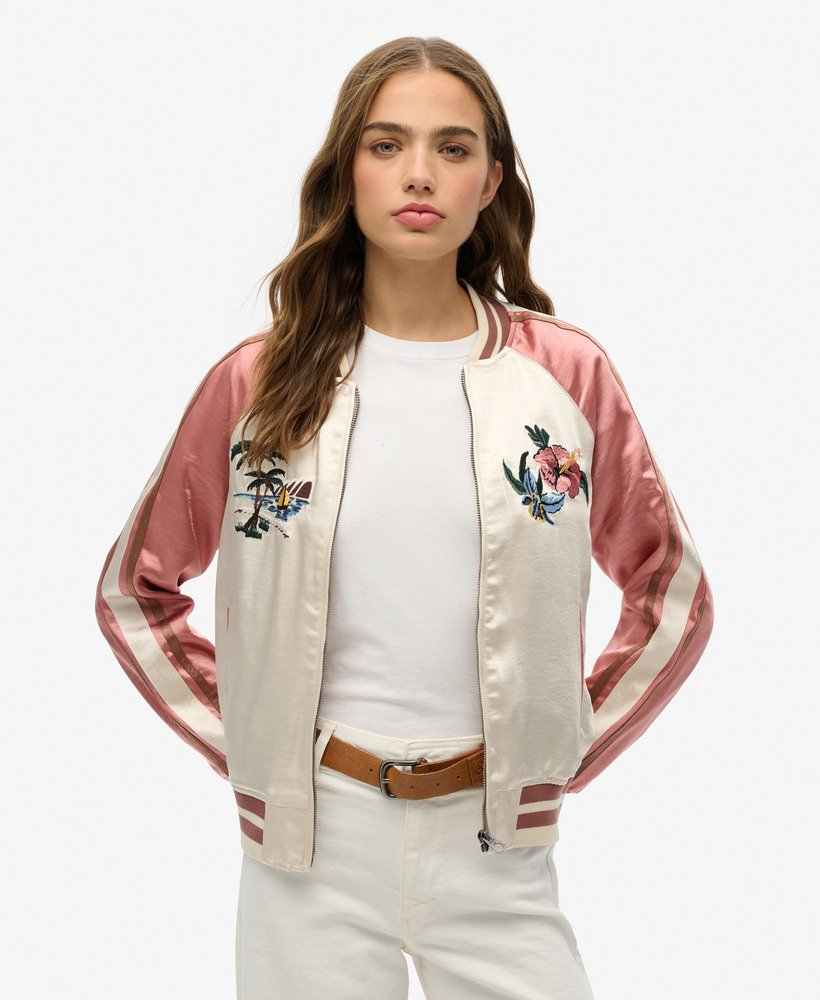 SUIKAJAN EMBROIDERED BOMBER