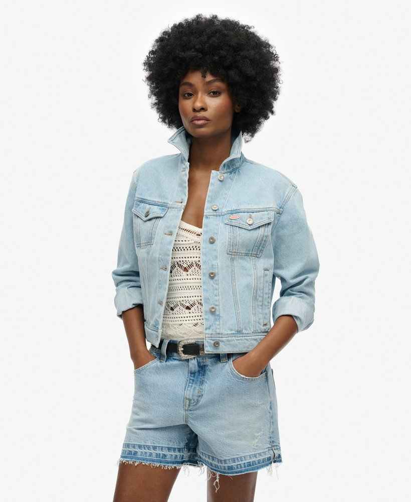 EMBELLISHED DENIM JACKET