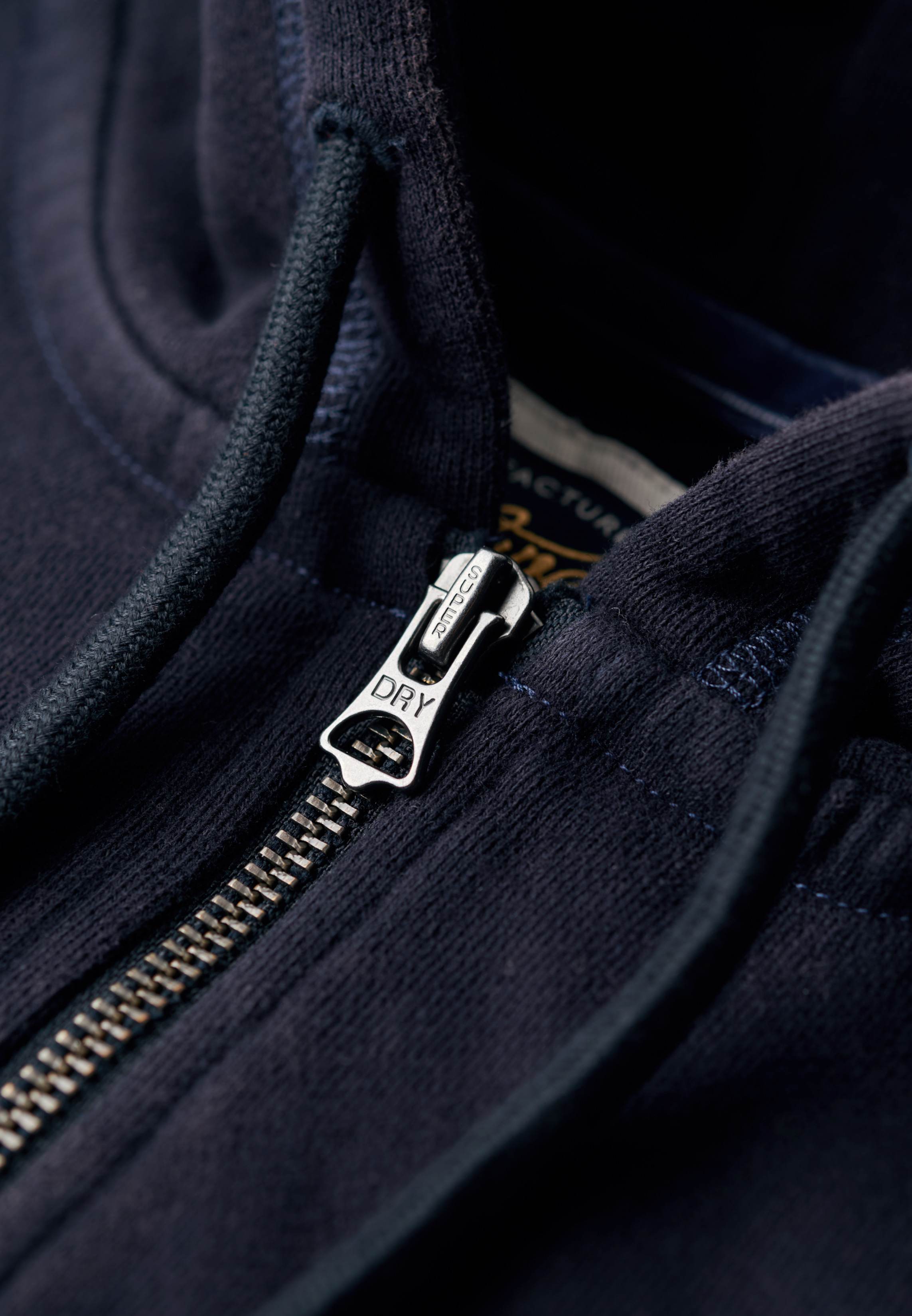 ATHLETIC RELAXED CROP ZIPHOOD
