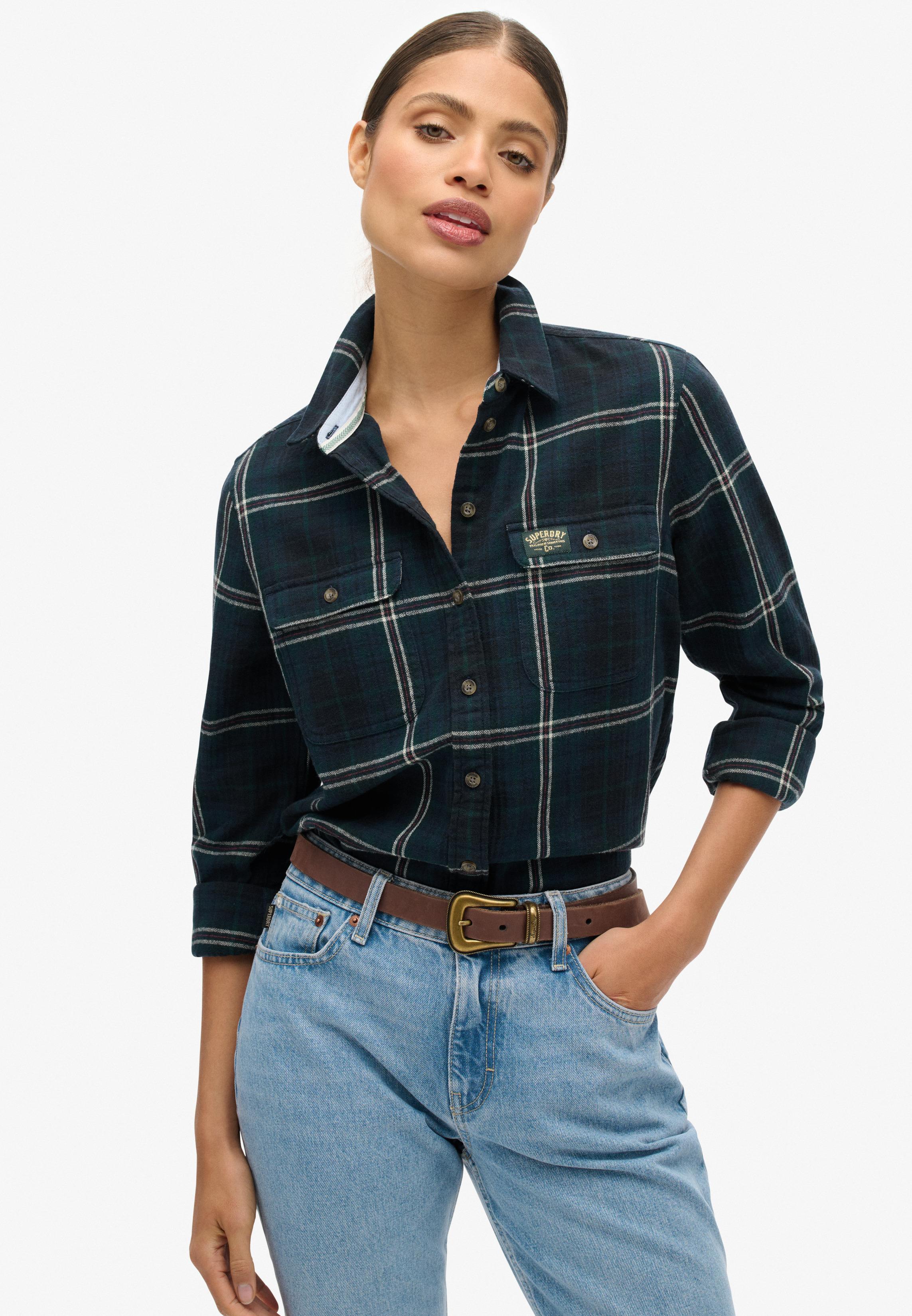 LUMBERJACK CHECK FLANNEL SHIRT