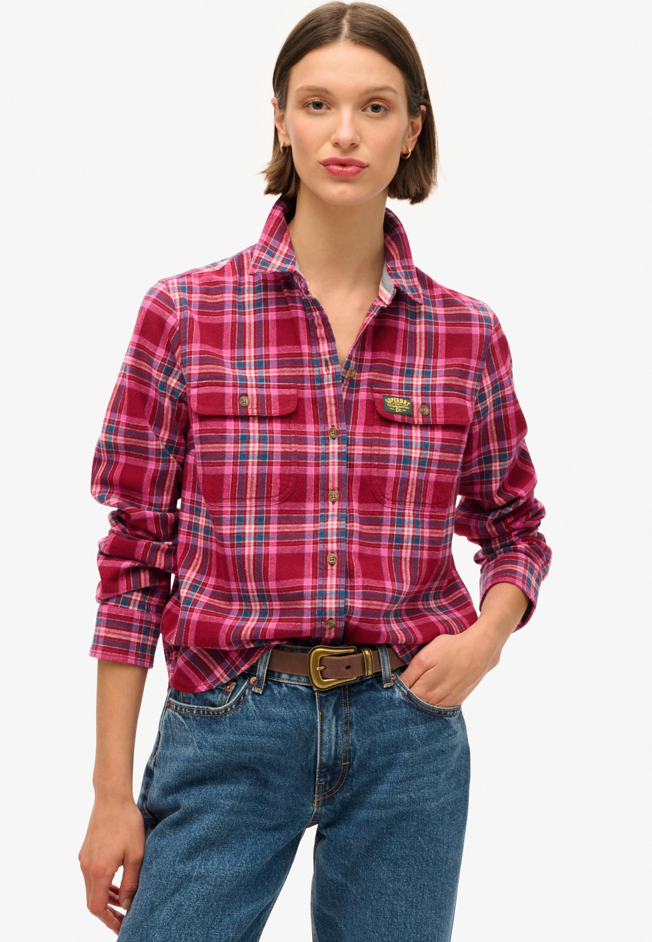 LUMBERJACK CHECK FLANNEL SHIRT