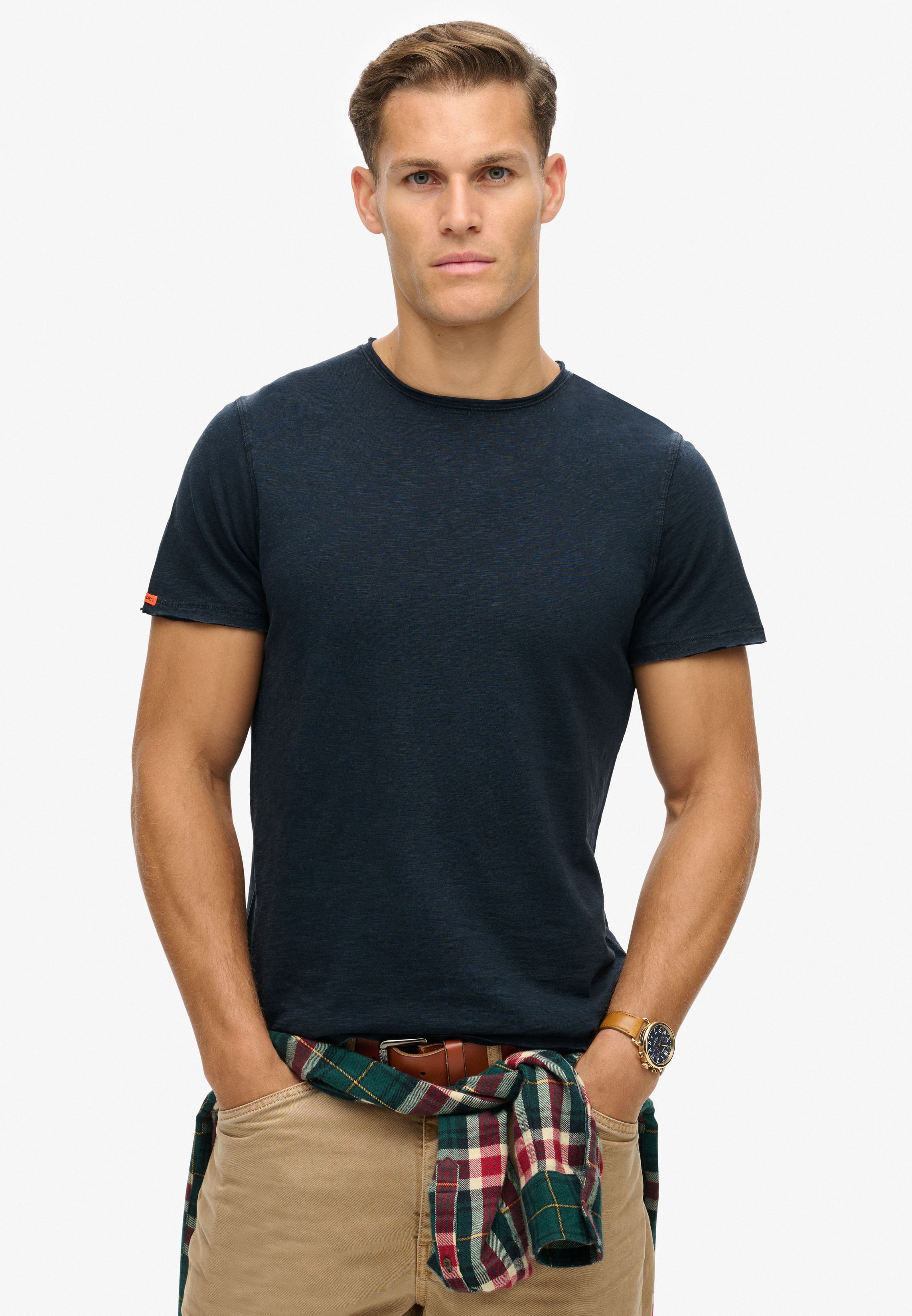 RAW EDGE SLUB T SHIRT