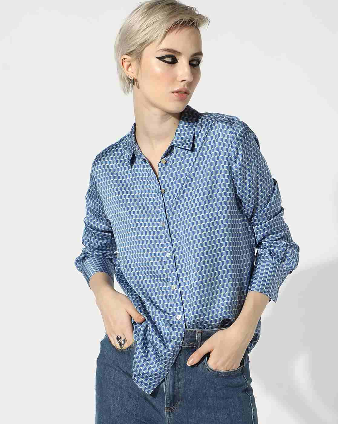 Studios Satin Printed Shirt