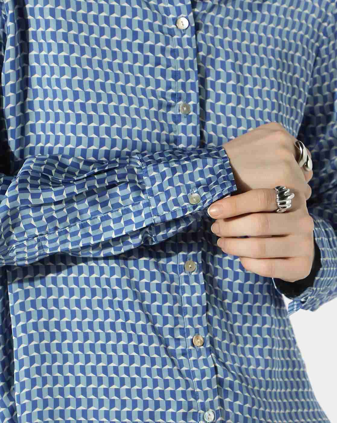 Studios Satin Printed Shirt