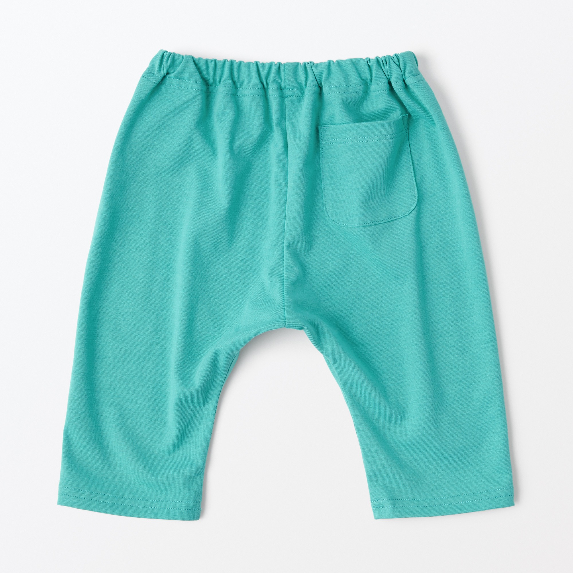 MUJI | Baby High waisted stretch 3/4 length sarourl pants