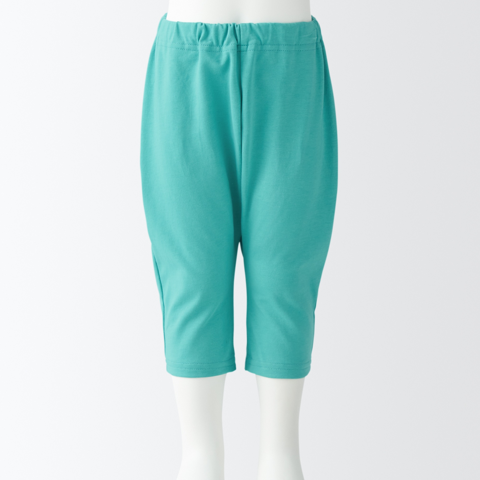 MUJI | Baby High waisted stretch 3/4 length sarourl pants
