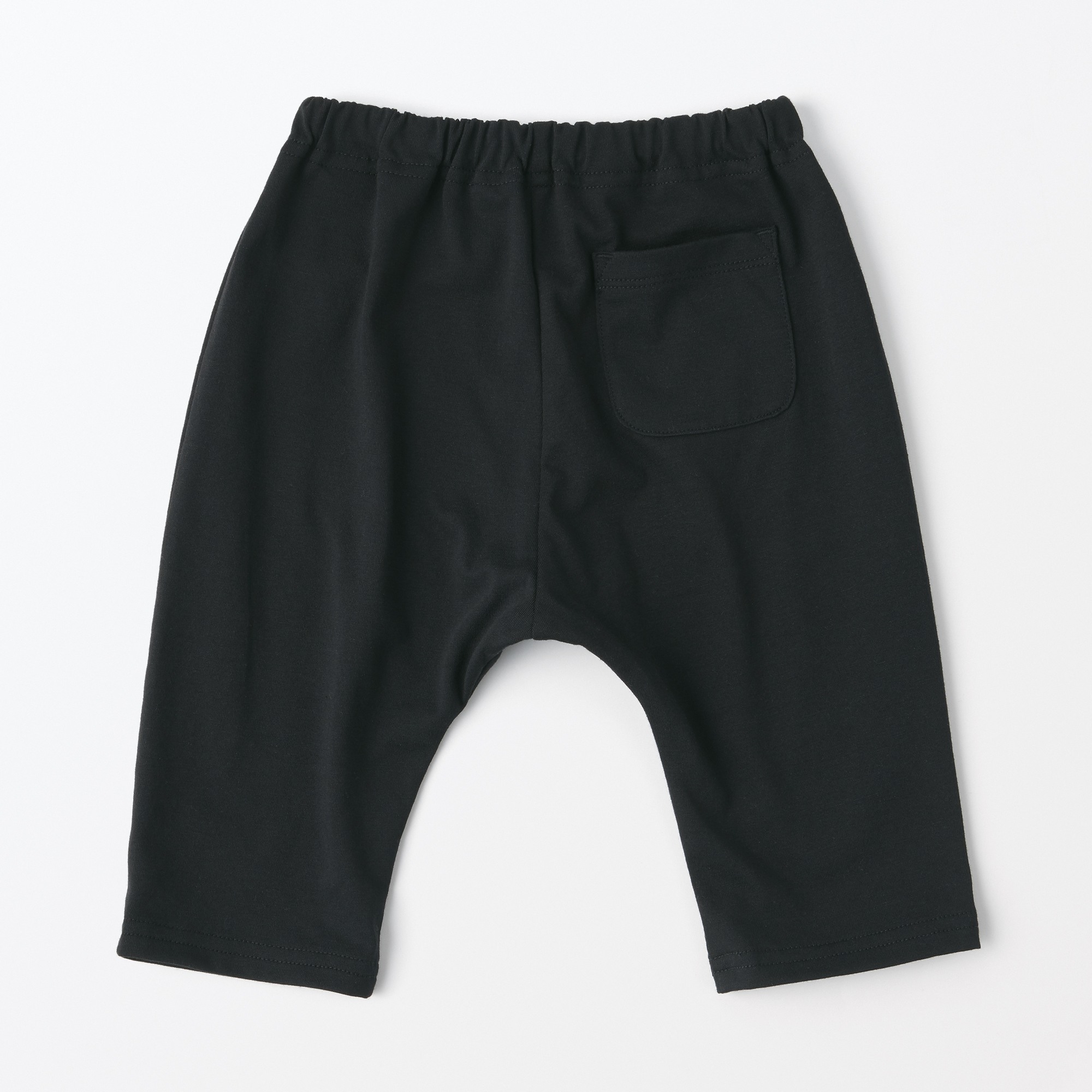 MUJI | Baby High waisted stretch 3/4 length sarourl pants