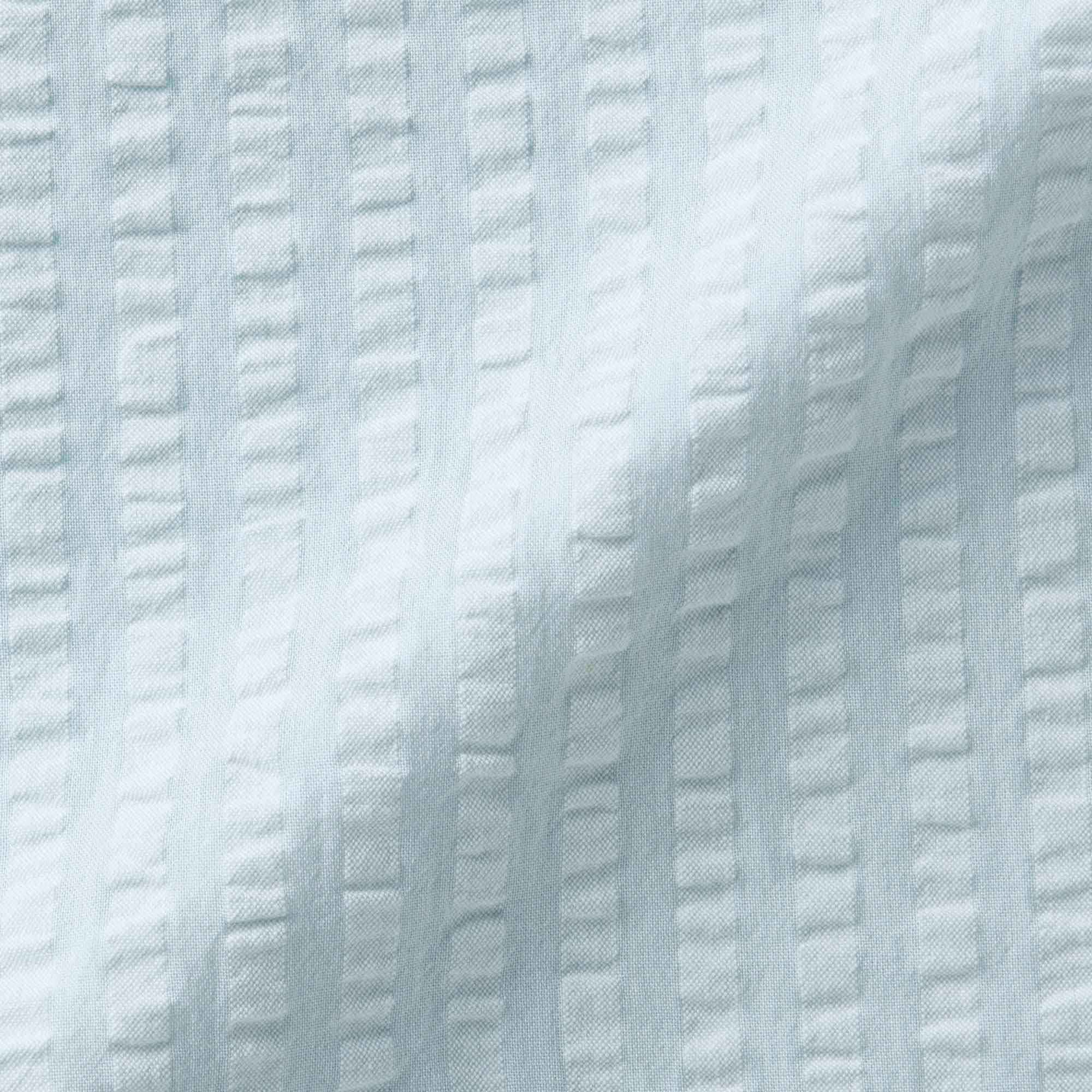 MUJI | COTTON SEERSUCKER FITTED SHEET Q