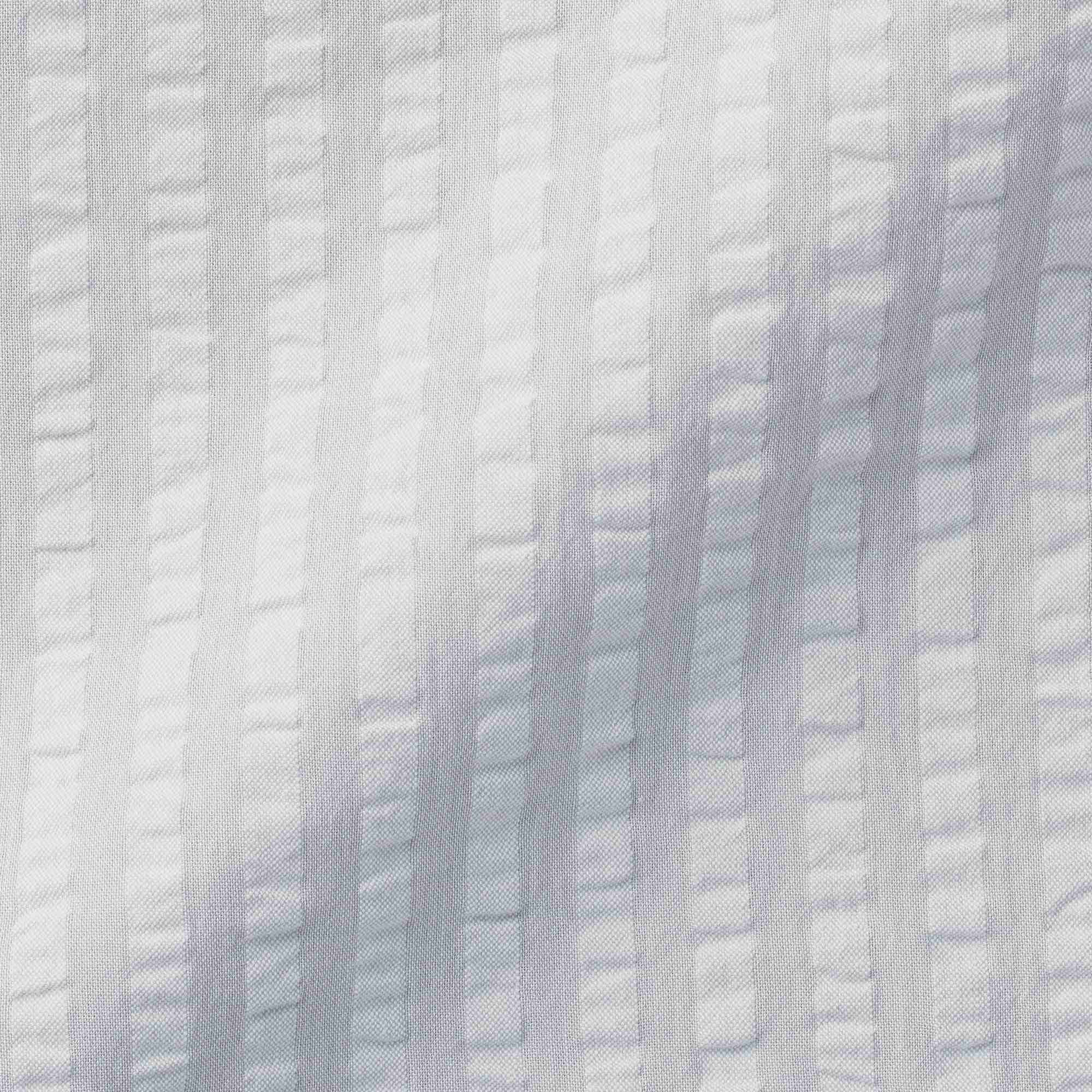 COTTON SEERSUCKER FITTED SHEET Q