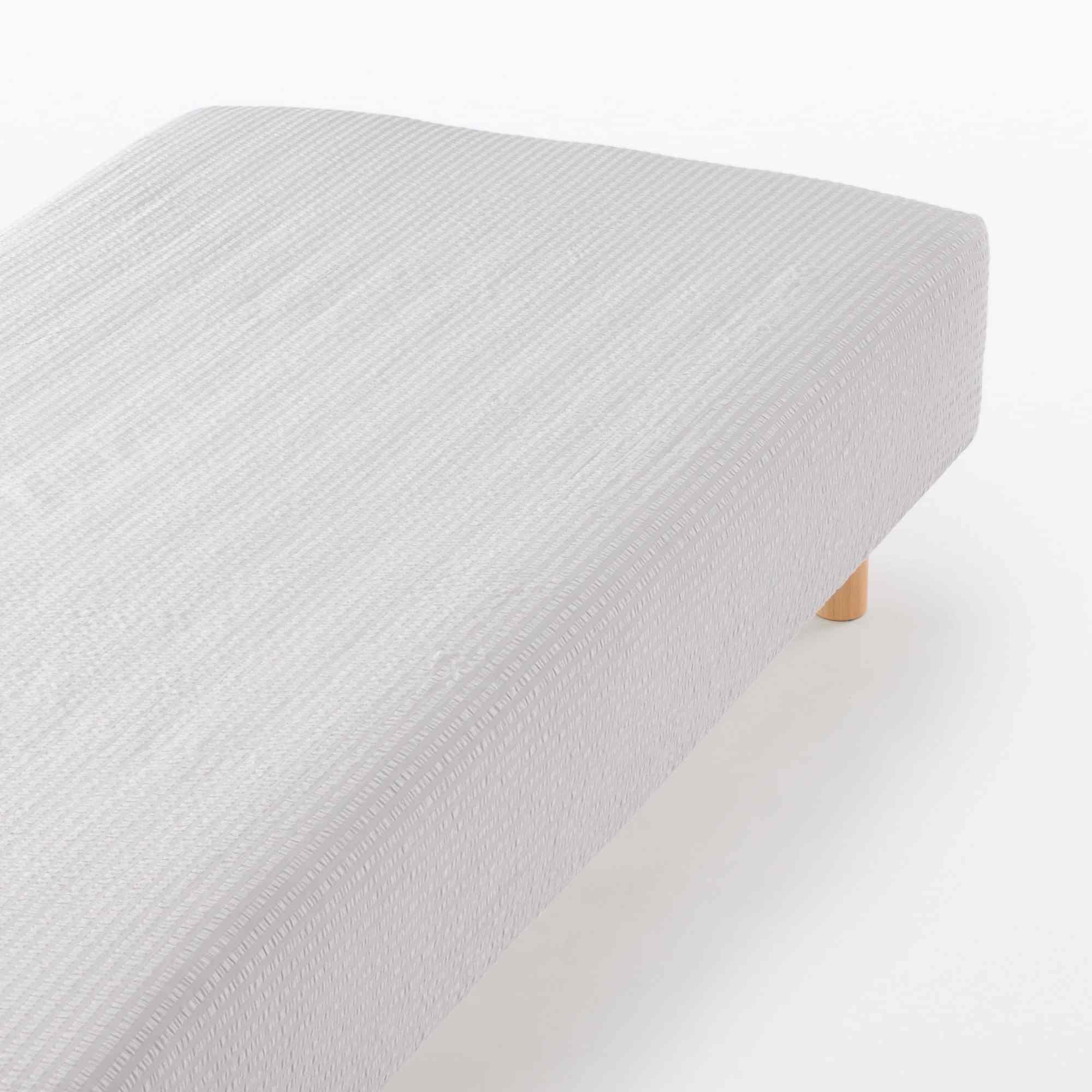 COTTON SEERSUCKER FITTED SHEET K