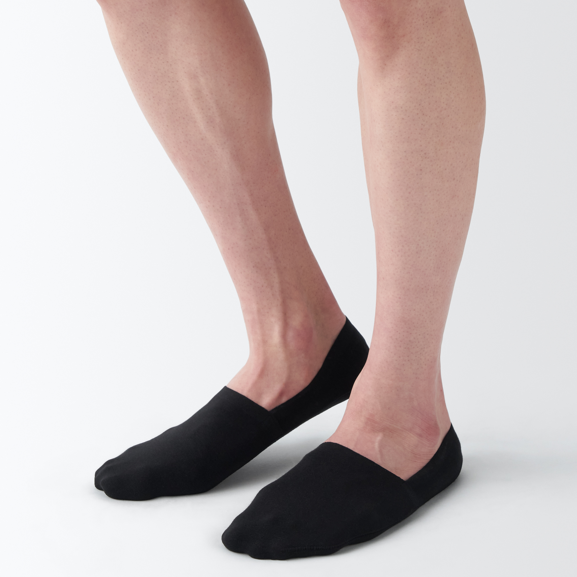 seamless toe no-show socks with Heel Grip