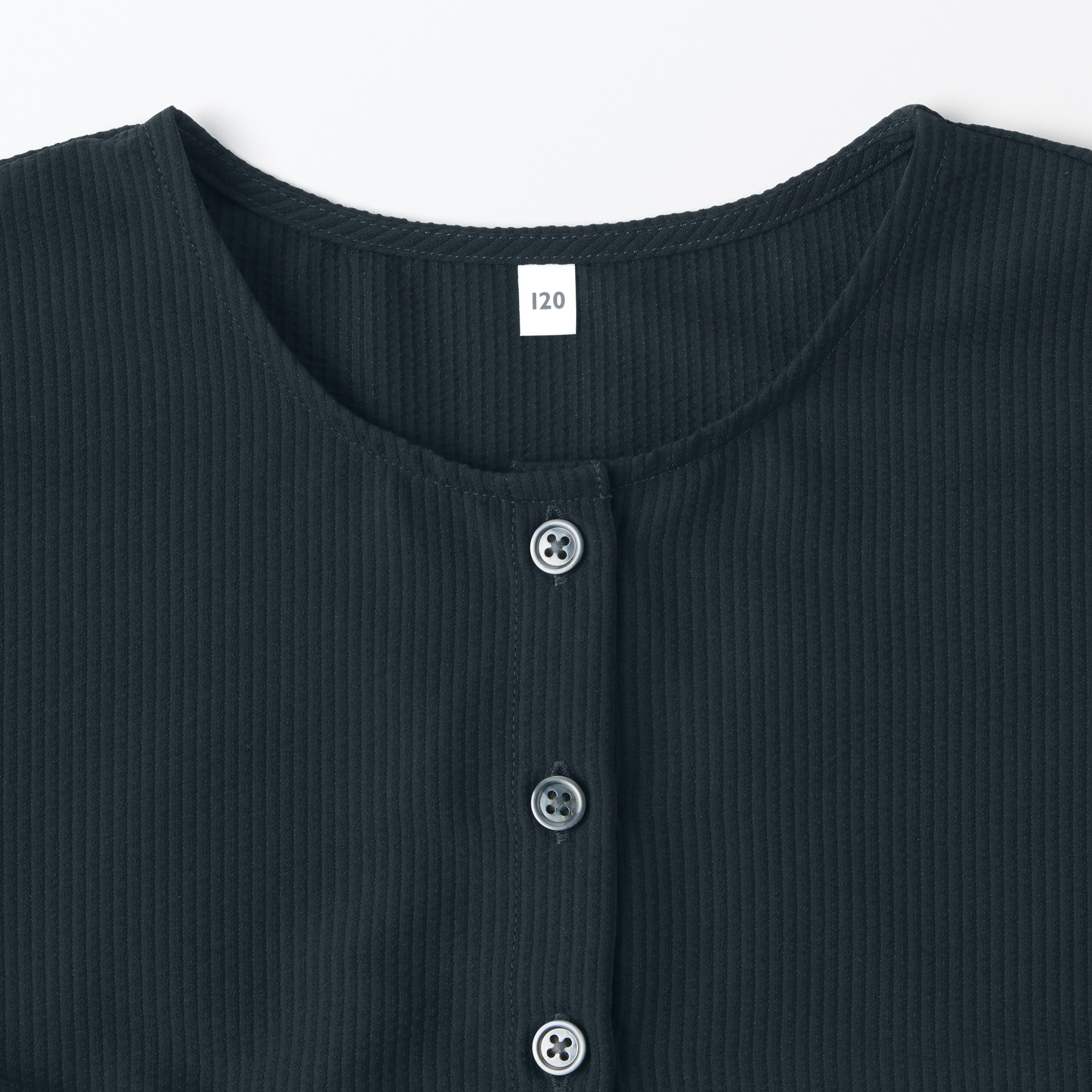 MUJI | Breathable seersucker woven tunic