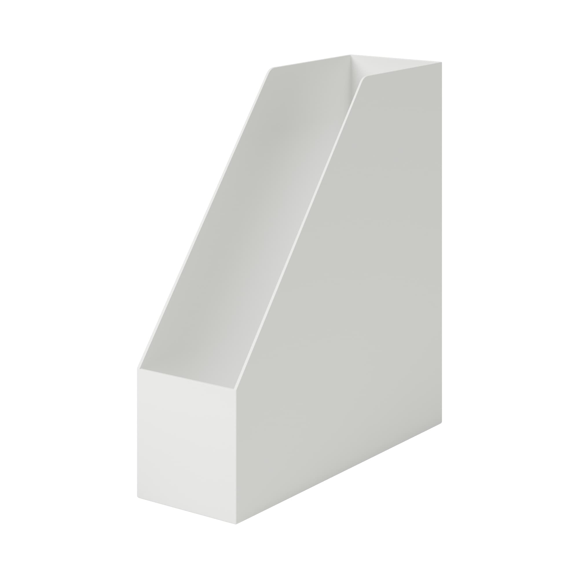 Polypropylene Stand file box A4 White grey