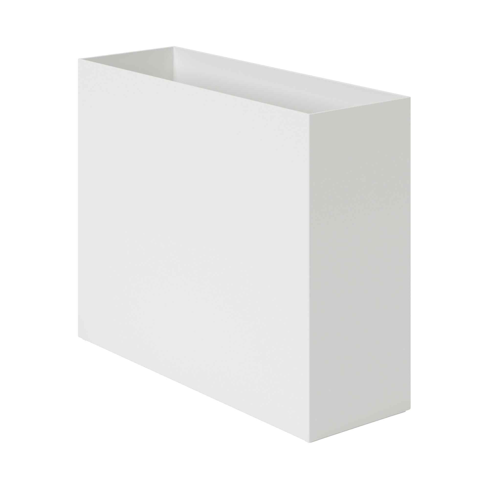 MUJI | Polypropylene file box Standard A4 White grey
