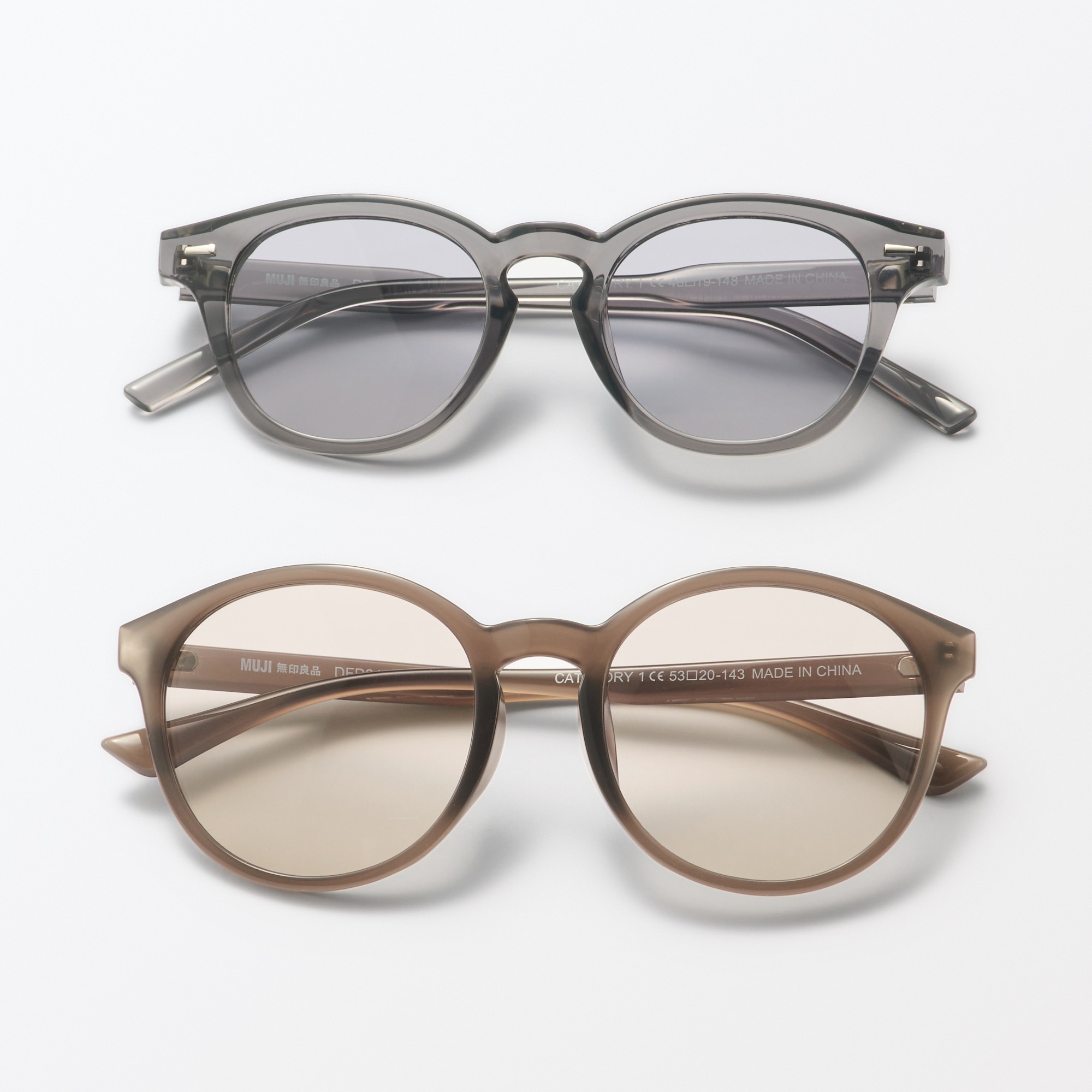 UV400 cut Large boston sunglasses