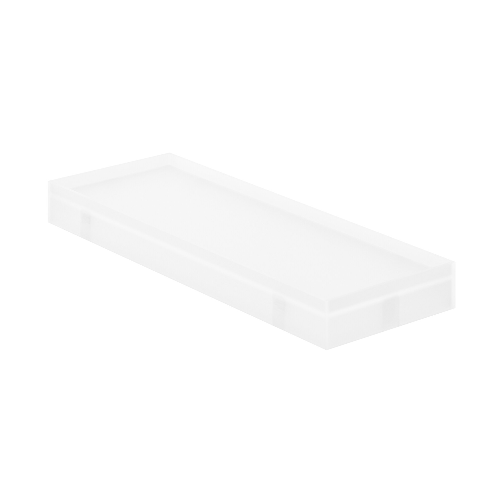 Polypropylene file box Standard Castor-attachable lid