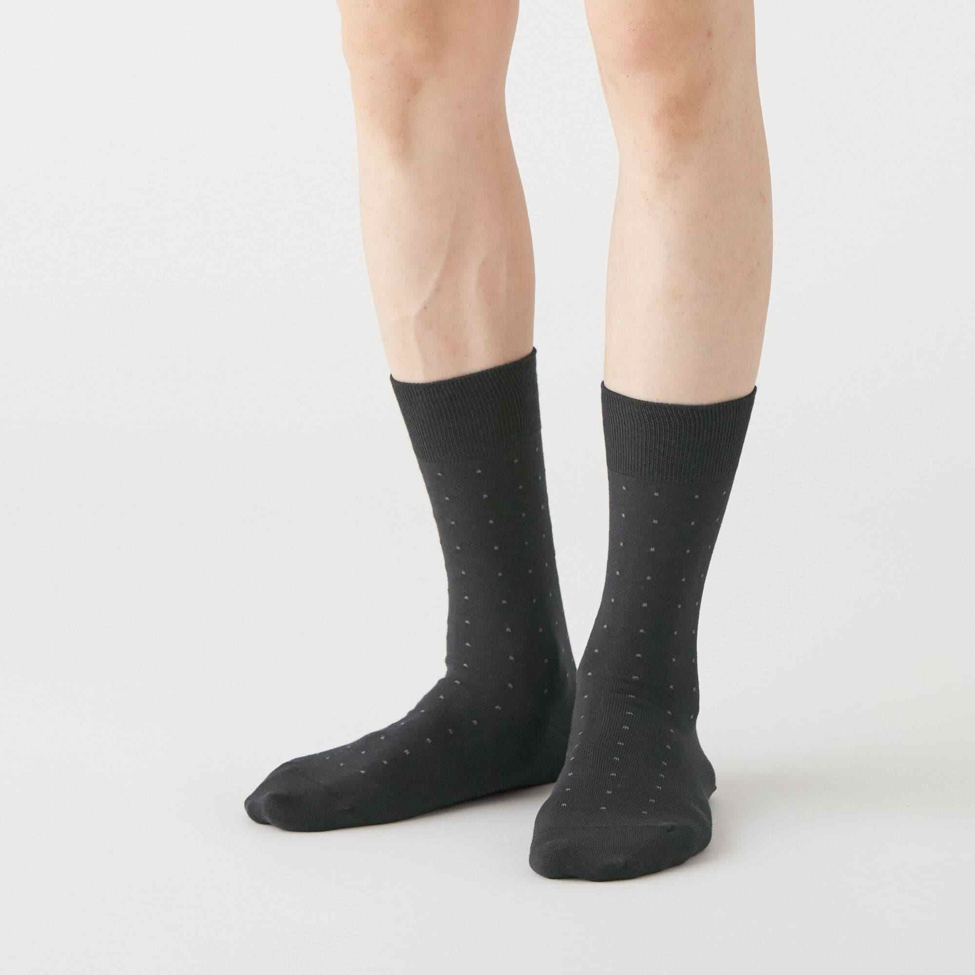right Angle Business Socks (Dot pattern)