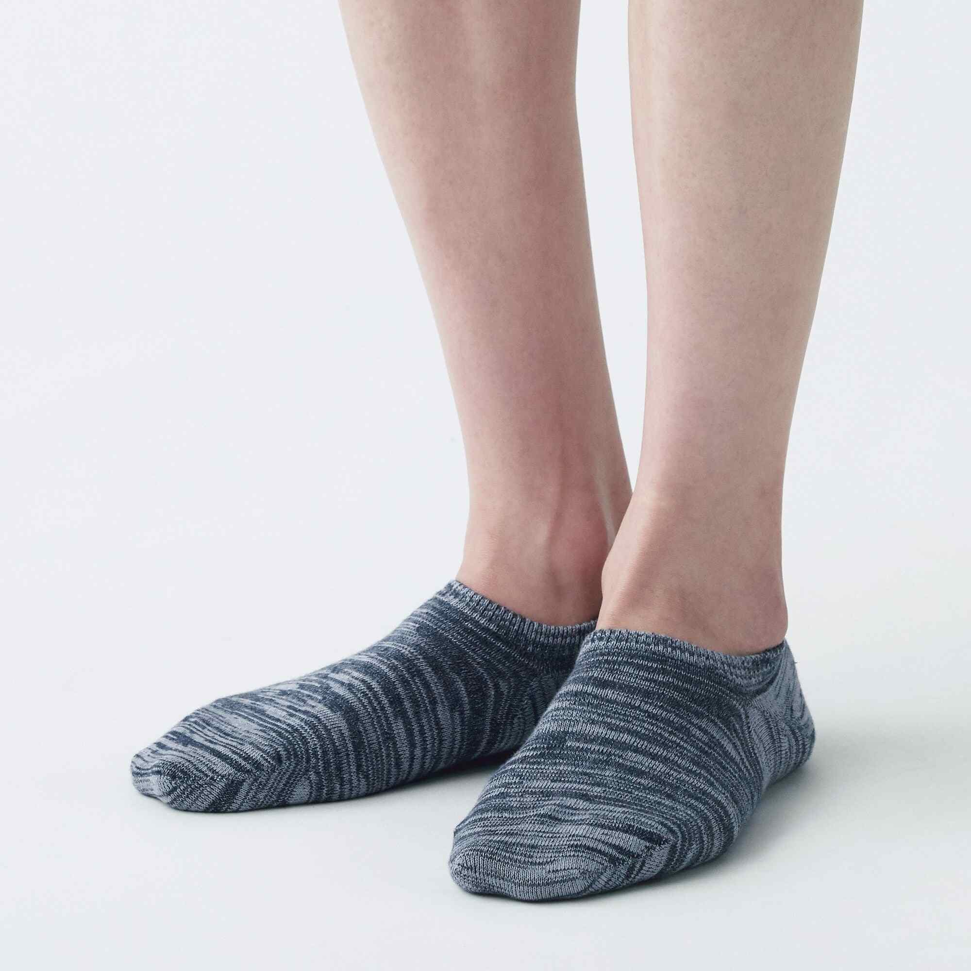 right Angle Excess yarn Sneaker-in socks Pack of 3