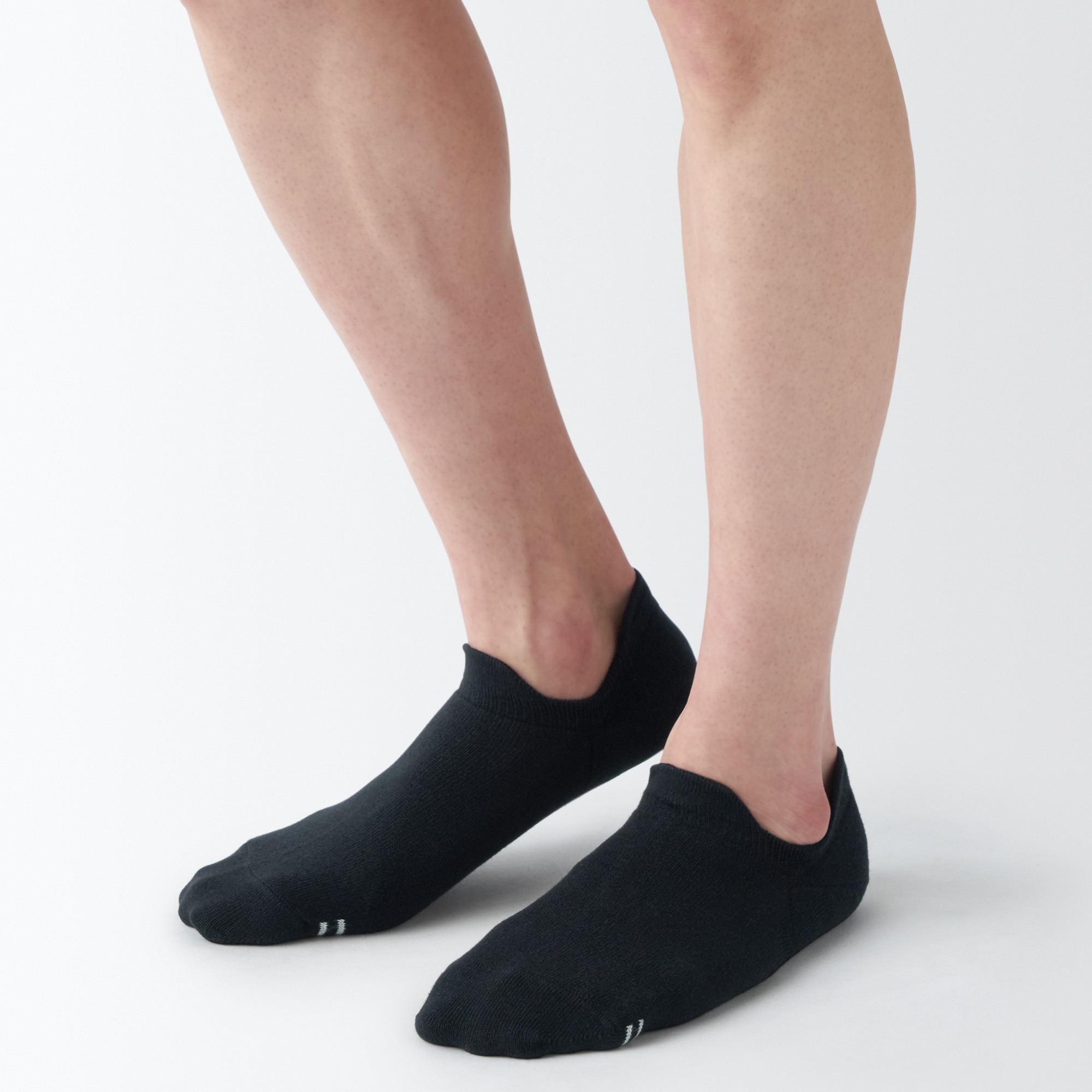 Right Angle low-rise sneaker socks with grip tab