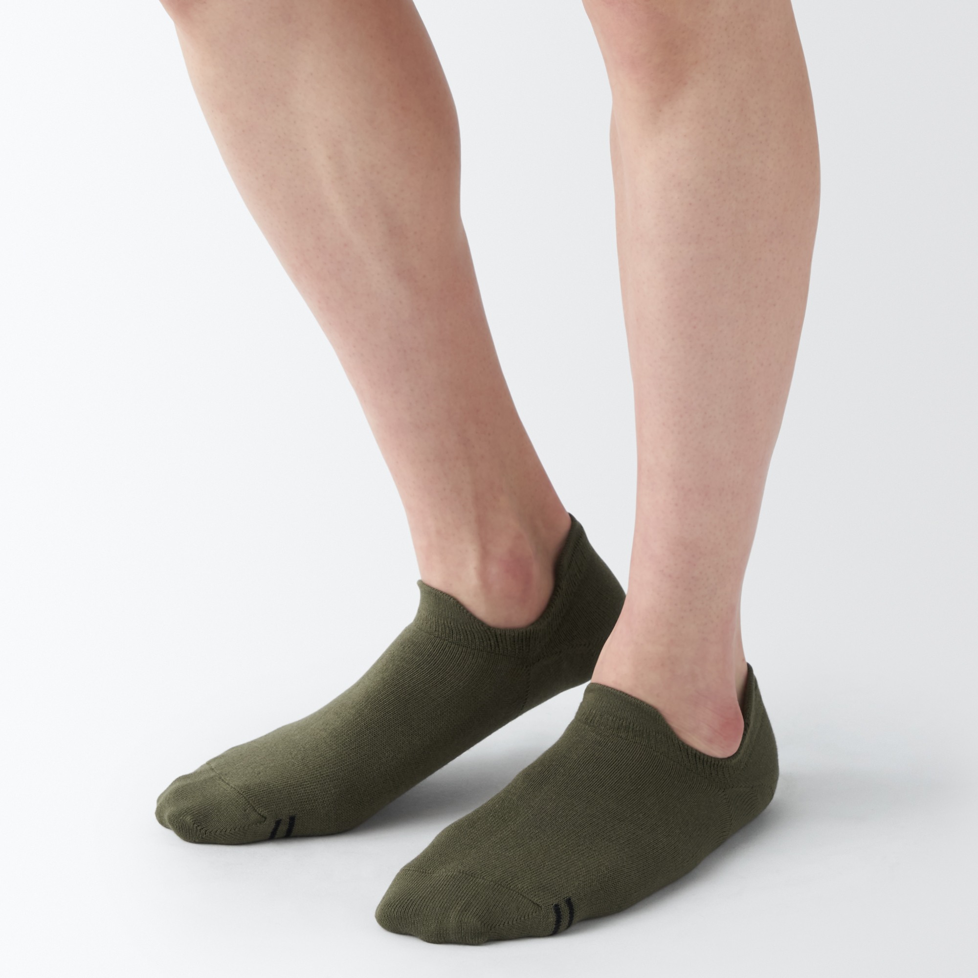 Right Angle low-rise sneaker socks with grip tab
