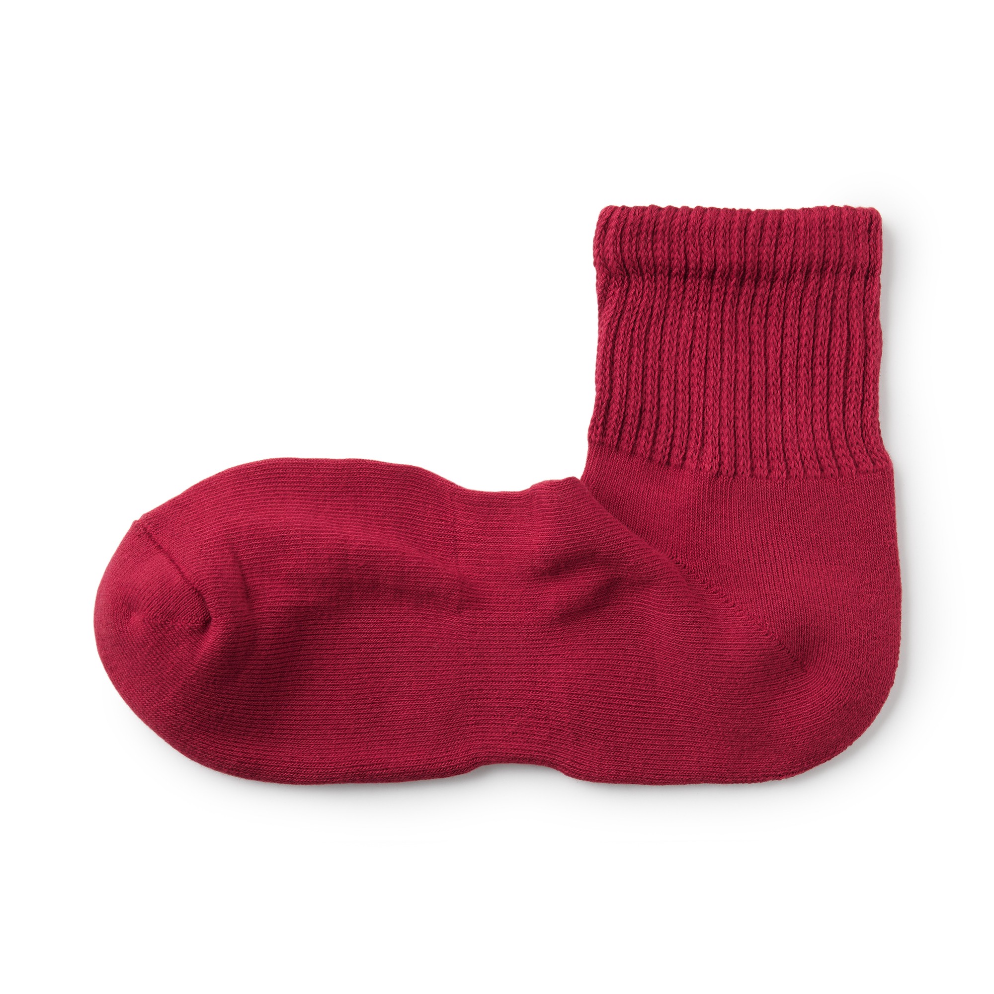 Right Angle Pile Short Socks(Plain/IND ONLY)