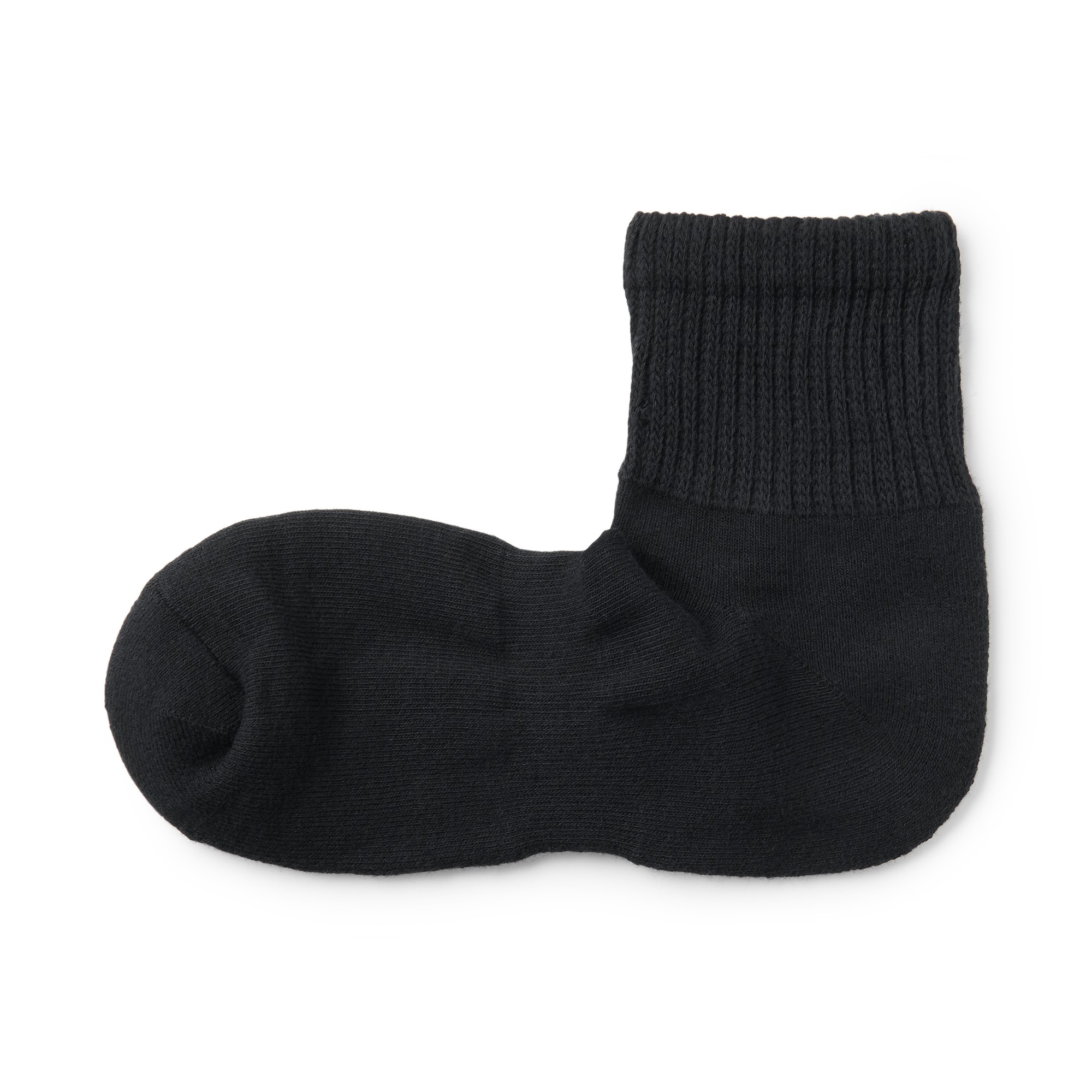 Right Angle Pile Short Socks(Plain/IND ONLY)