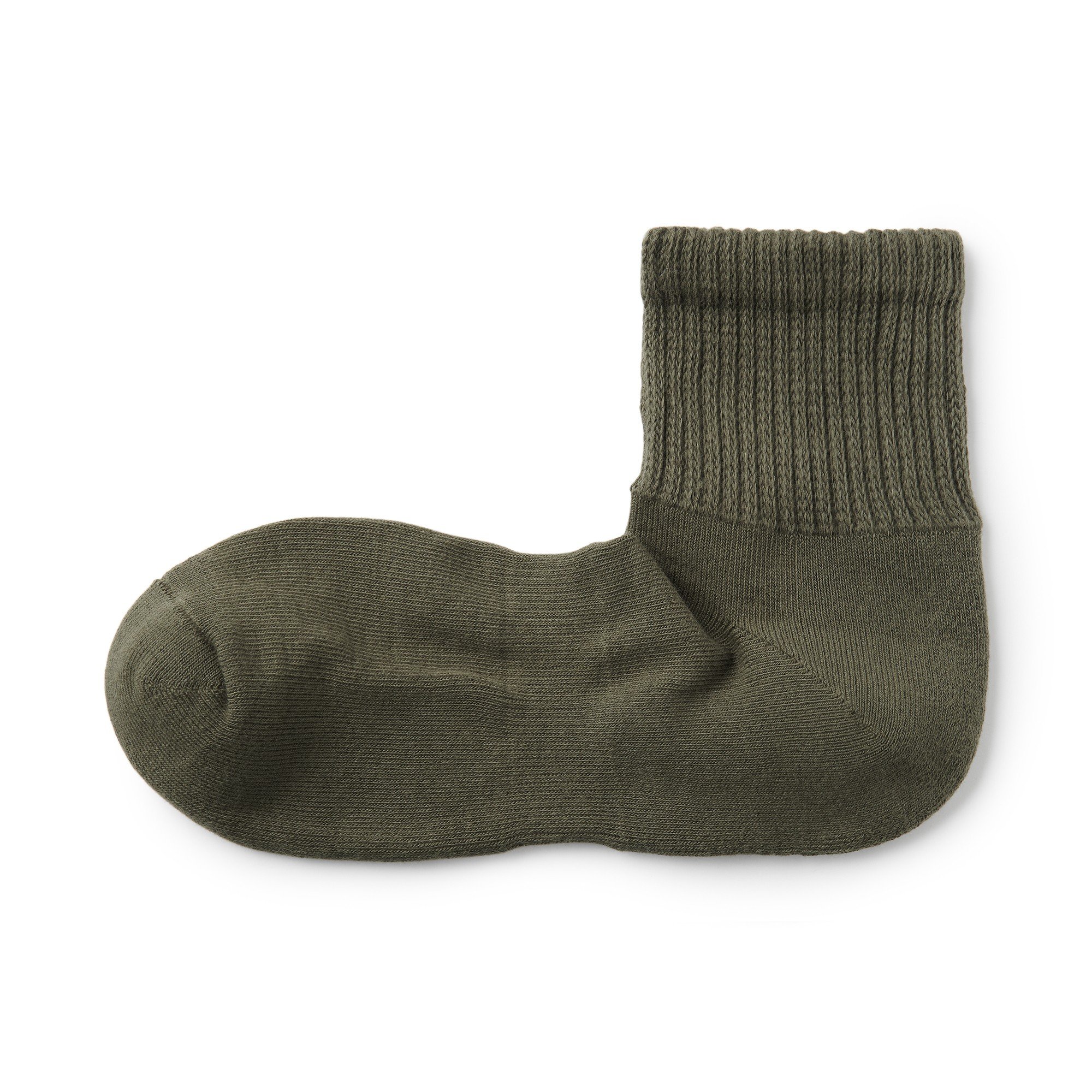 Right Angle Pile Short Socks(Plain/IND ONLY)