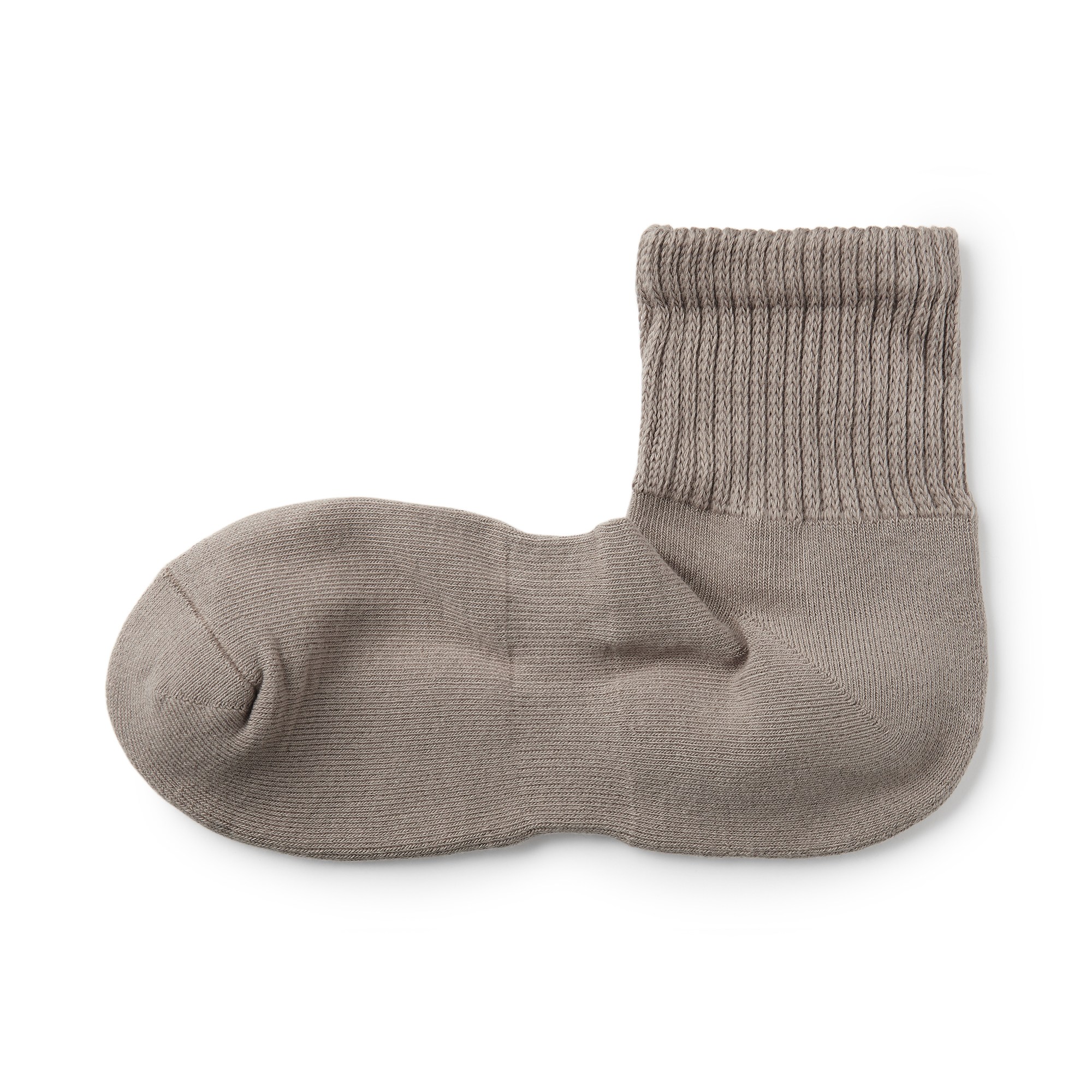 Right Angle Pile Short Socks(Plain/IND ONLY)