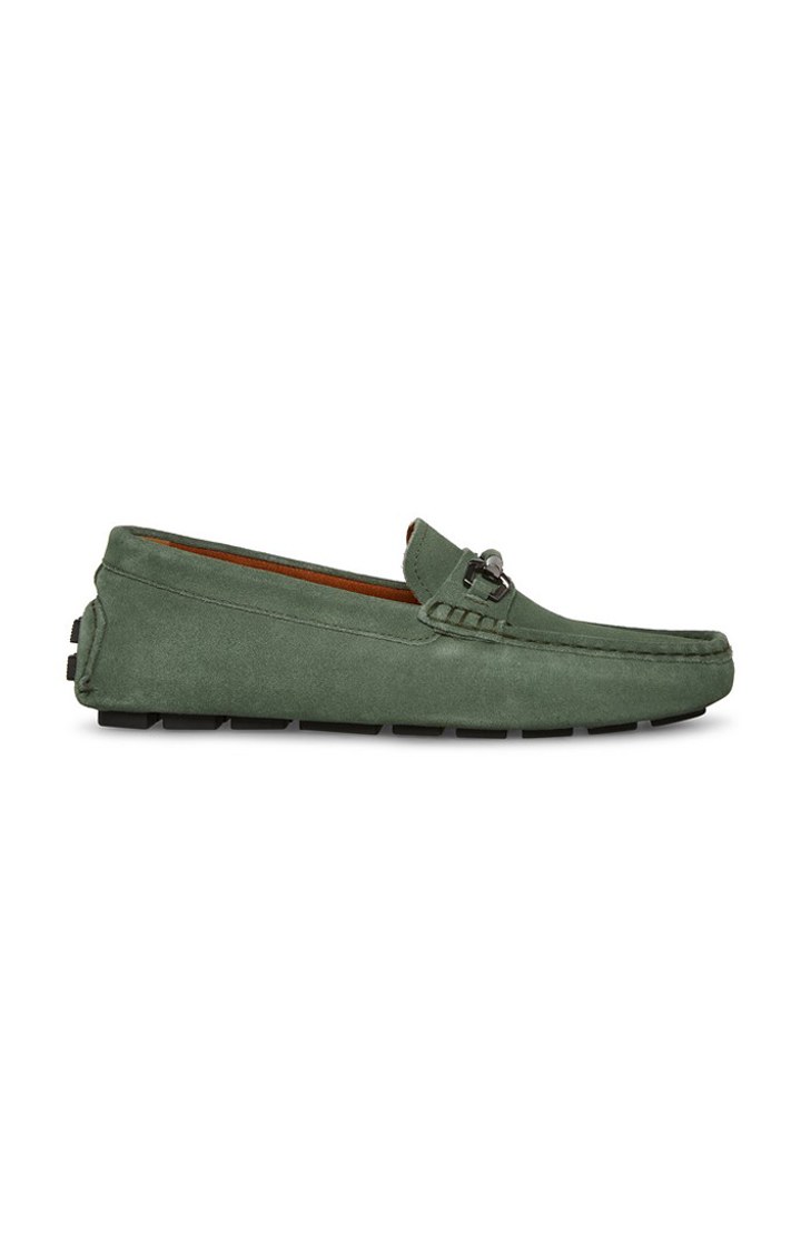 Boteti Green Driver Loafers