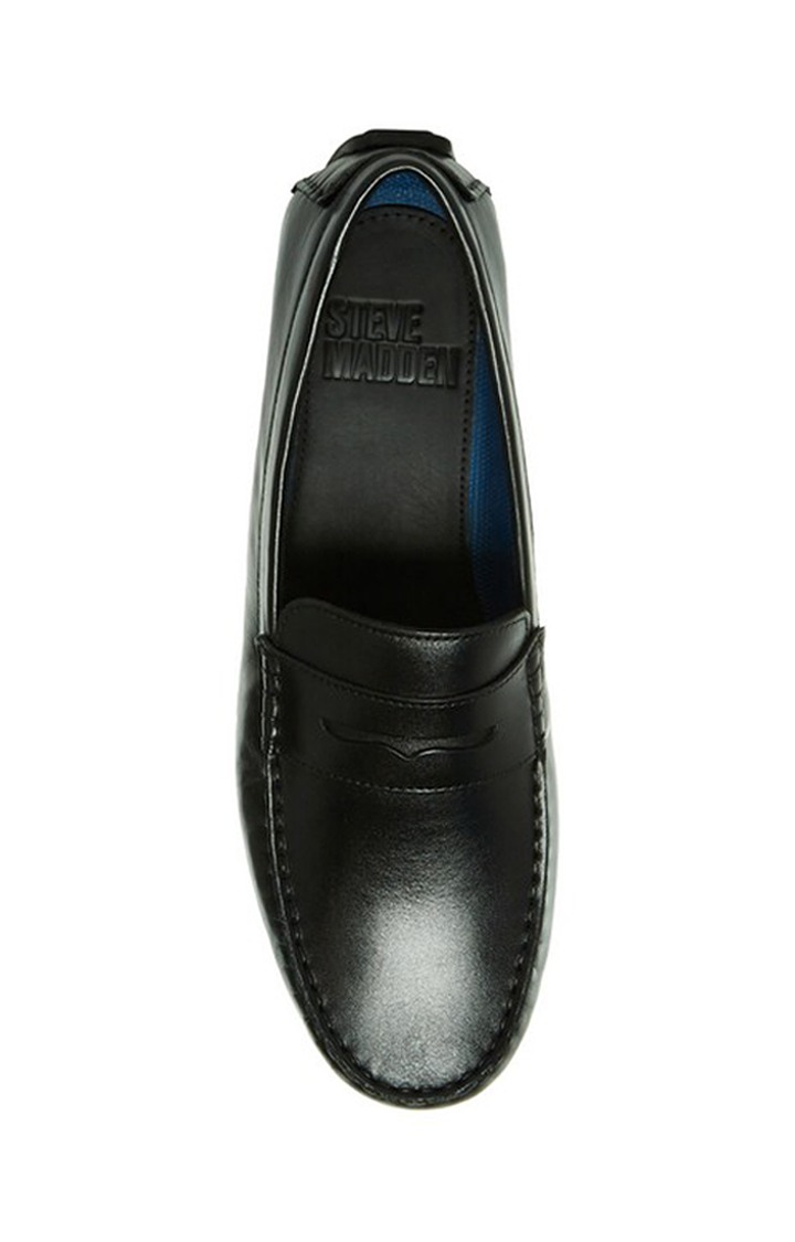 Sassandra Black Driver Loafers