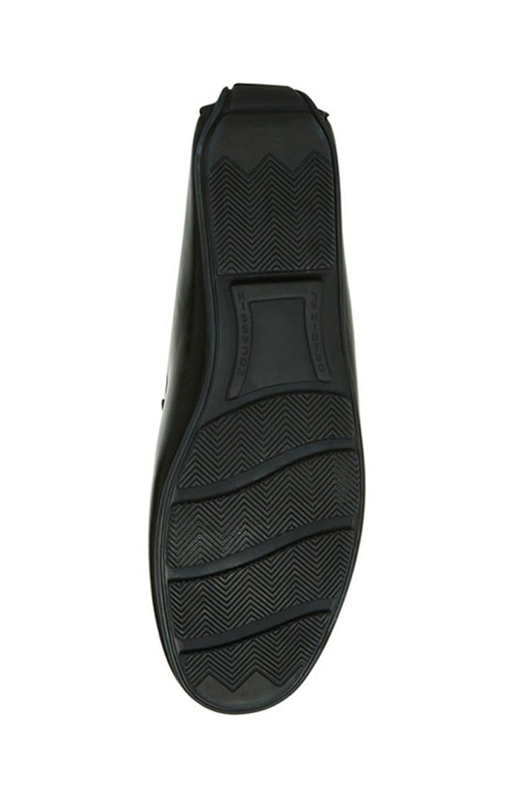 Sassandra Black Driver Loafers