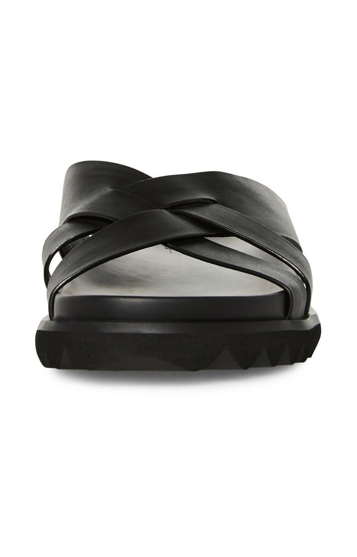 Sarrian Black Sandals & Flip Flops