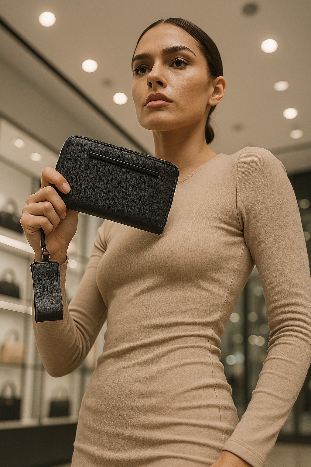 Bzip-Web Black Handbags